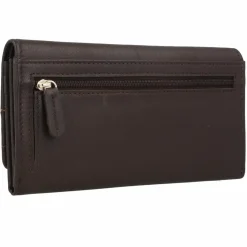 Discount mano Don Leonardo Geldbörse RFID Leder 18 cm dunkelbraun