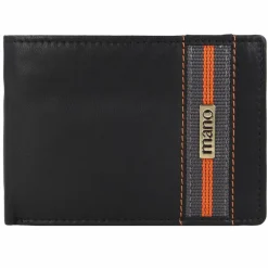 Online mano Don Leonardo Geldbörse RFID Leder 12 cm schwarz