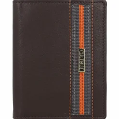 mano Herrengeldbörsen Querformat|Herrengeldbörsen Hochformat<Don Leonardo Geldbörse RFID Leder 12,5 cm dunkelbraun