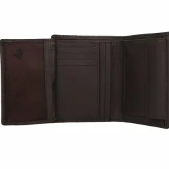mano Herrengeldbörsen Querformat|Herrengeldbörsen Hochformat<Don Leonardo Geldbörse RFID Leder 12,5 cm dunkelbraun