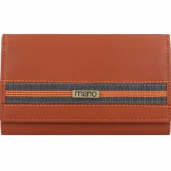 Damen mano Don Leonardo Geldbörse RFID Leder 16 cm