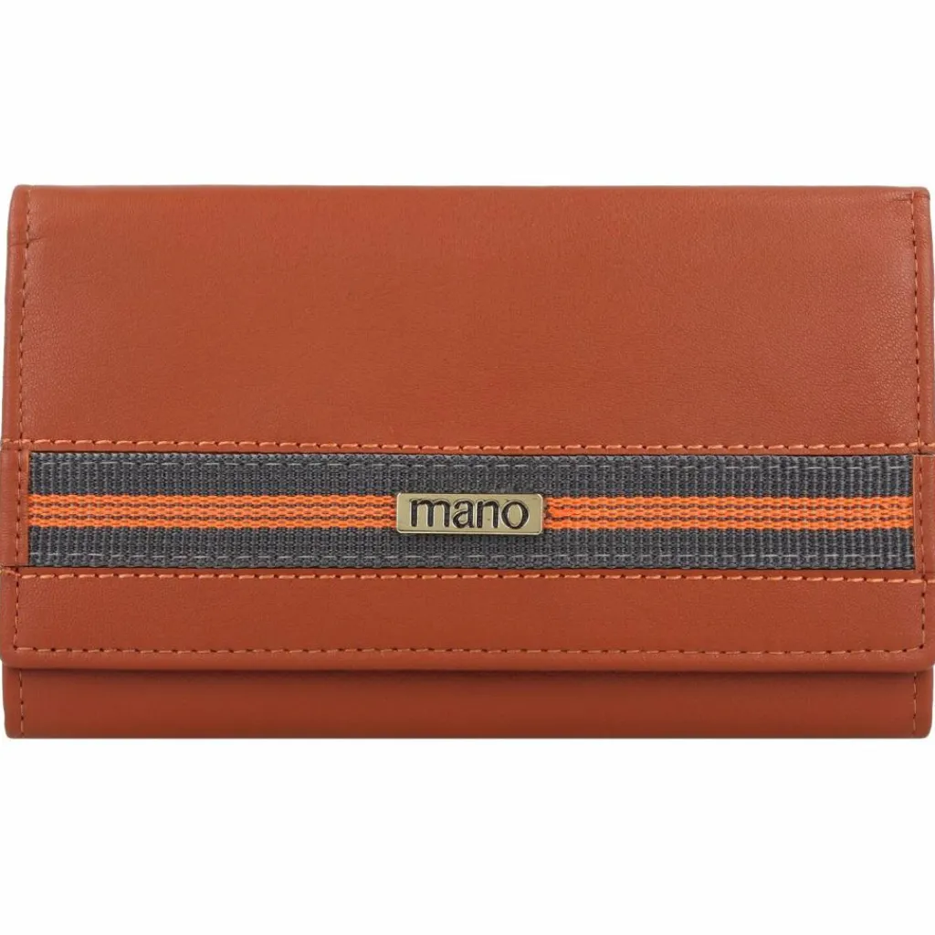 Damen mano Don Leonardo Geldbörse RFID Leder 16 cm