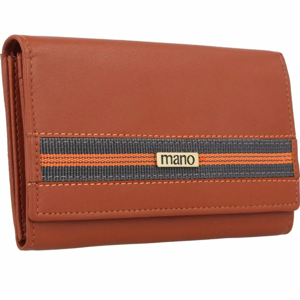 Damen mano Don Leonardo Geldbörse RFID Leder 16 cm