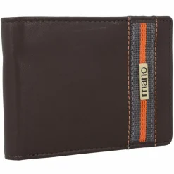 Discount mano Don Leonardo Geldbörse RFID Leder 12 cm dunkelbraun