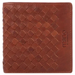 Herren mano Don Luca Geldbörse Leder 10,5 cm