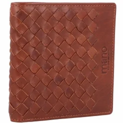 Herren mano Don Luca Geldbörse Leder 10,5 cm