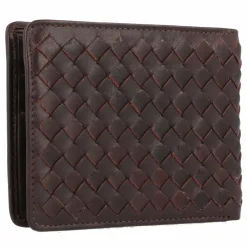 mano Herrengeldbörsen Querformat<Don Luca Geldbörse Leder 13 cm dunkelbraun