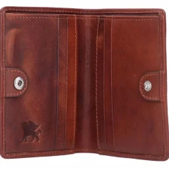 mano Visitenkartenetuis<Don Luca Kreditkartenetui Leder 8 cm cognac