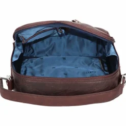mano Henkeltaschen<Don Pietro Handtasche Leder 25 cm dunkelbraun