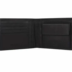 mano Herrengeldbörsen Querformat<Don Romeo Geldbörse RFID Leder 13 cm schwarz