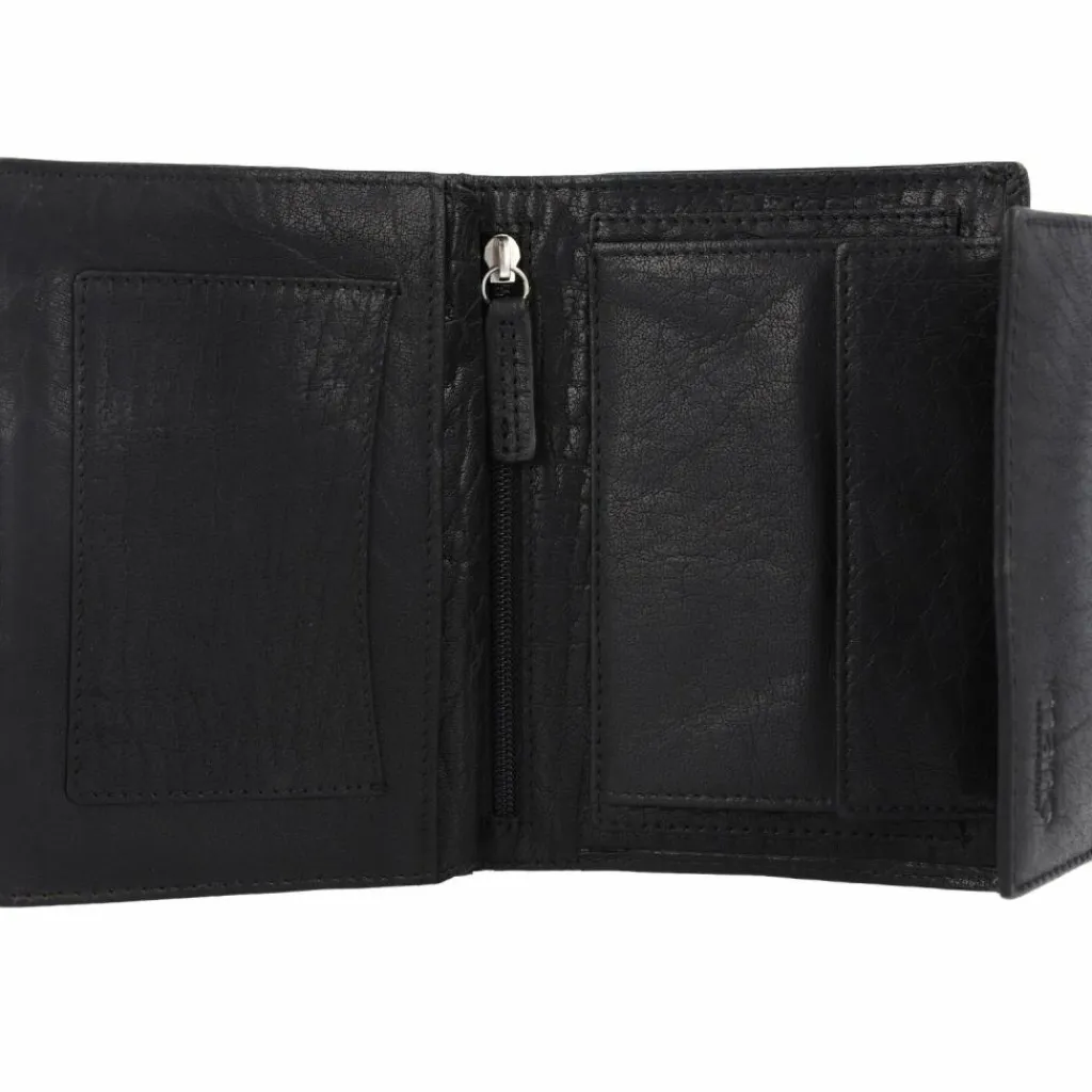 Damen mano Don Simon Geldbörse Leder 14 cm