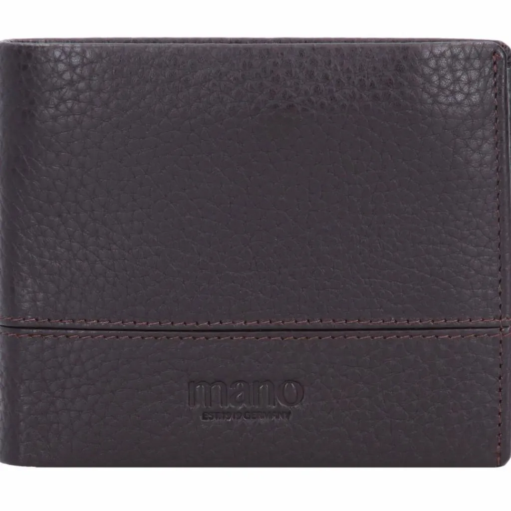 Herren mano Don Tommas Geldbörse Leder 11 cm