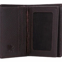 mano Herrengeldbörsen Hochformat<Don Tommas Geldbörse Leder 7,5 cm braun