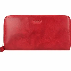 Discount mano Donna Aurona Geldbörse RFID Leder 19 cm rot
