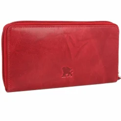 Discount mano Donna Aurona Geldbörse RFID Leder 19 cm rot