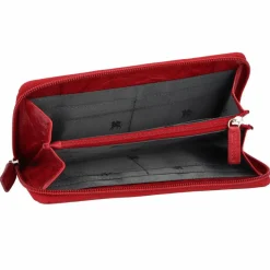 Discount mano Donna Aurona Geldbörse RFID Leder 19 cm rot