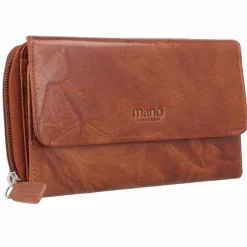 Damen mano Donna Aurona Geldbörse RFID Leder 18 cm