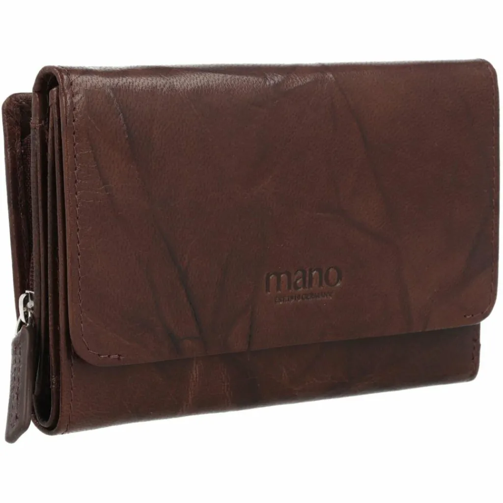 Damen mano Donna Aurona Geldbörse RFID Leder 14,5 cm