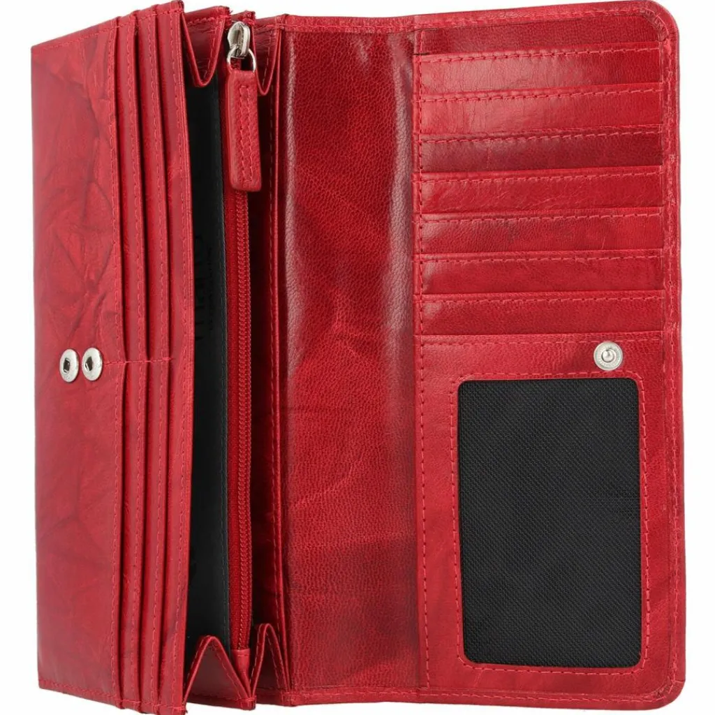 Damen mano Donna Aurona Geldbörse RFID Leder 19 cm