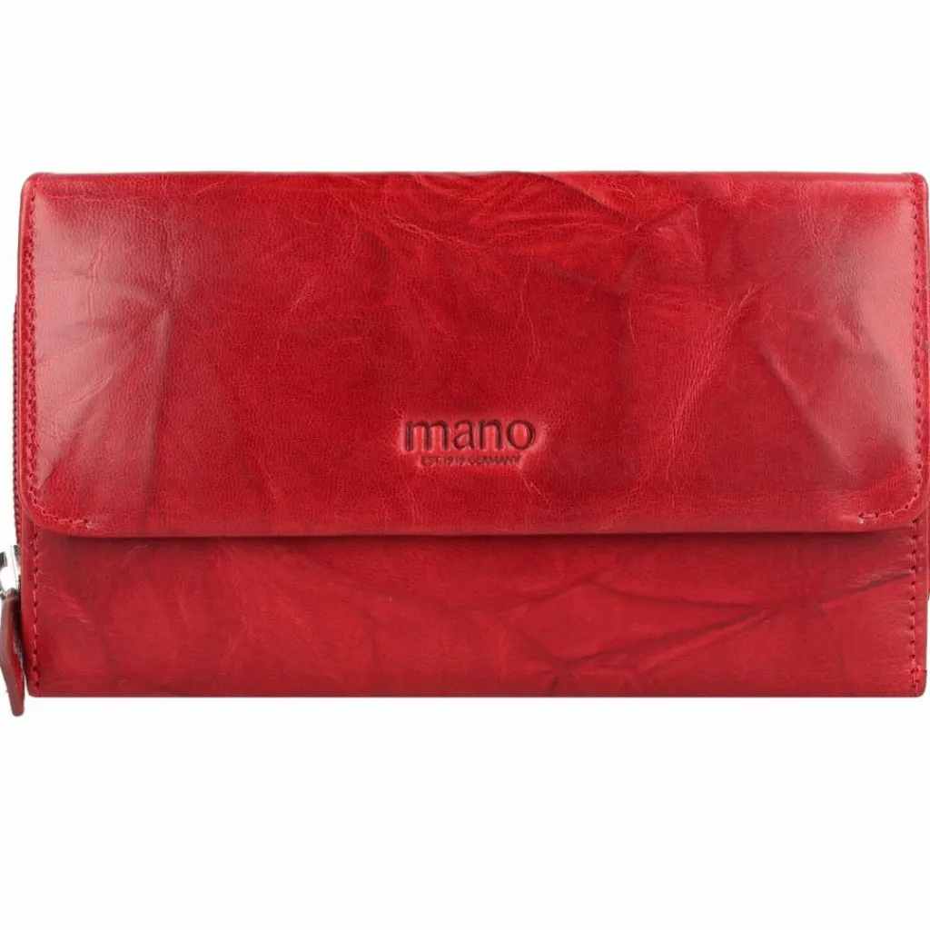 Damen mano Donna Aurona Geldbörse RFID Leder 18 cm