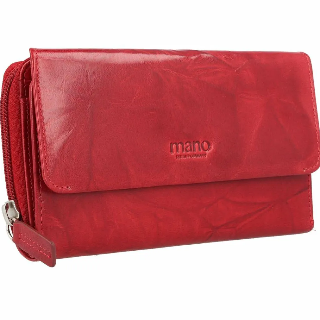 Damen mano Donna Aurona Geldbörse RFID Leder 18 cm