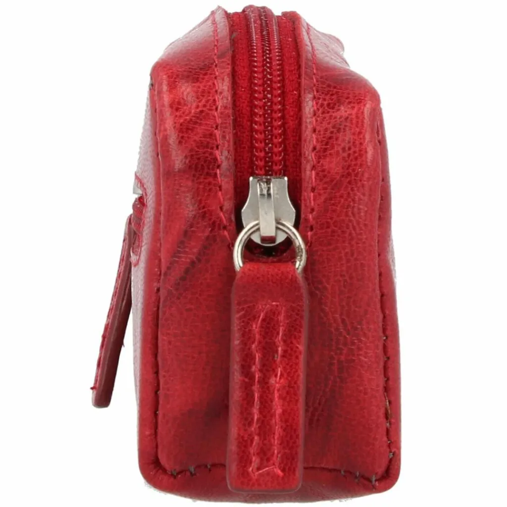 mano Schlüsseletuis<Donna Aurona Schlüsseletui RFID Leder 10,5 cm rot