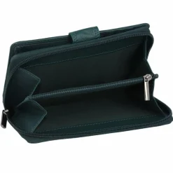 mano Damengeldbörsen Hochformat<Donna Giulia Geldbörse Leder 10,5 cm petrol