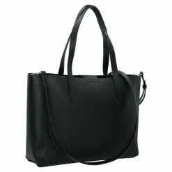 Marc O'Polo Shopper|Schultertaschen<Shopper Tasche M Leder 39 cm Laptopfach black