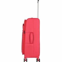 Outlet March15 Trading Silhouette 4 Rollen Kofferset 3-teilig mit Dehnfalte red