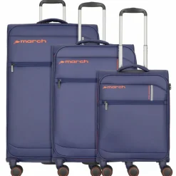 March15 Trading Silhouette 4 Rollen Kofferset 3-teilig mit Dehnfalte