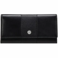 Maître Abendtaschen & Clutches<Auen Diedburg Clutch Geldbörse RFID Schutz Leder 18.5 cm black