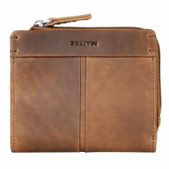 Maître Damengeldbörsen Querformat<Birkenfeld Alberta Geldbörse RFID Schutz Leder 11 cm toffee