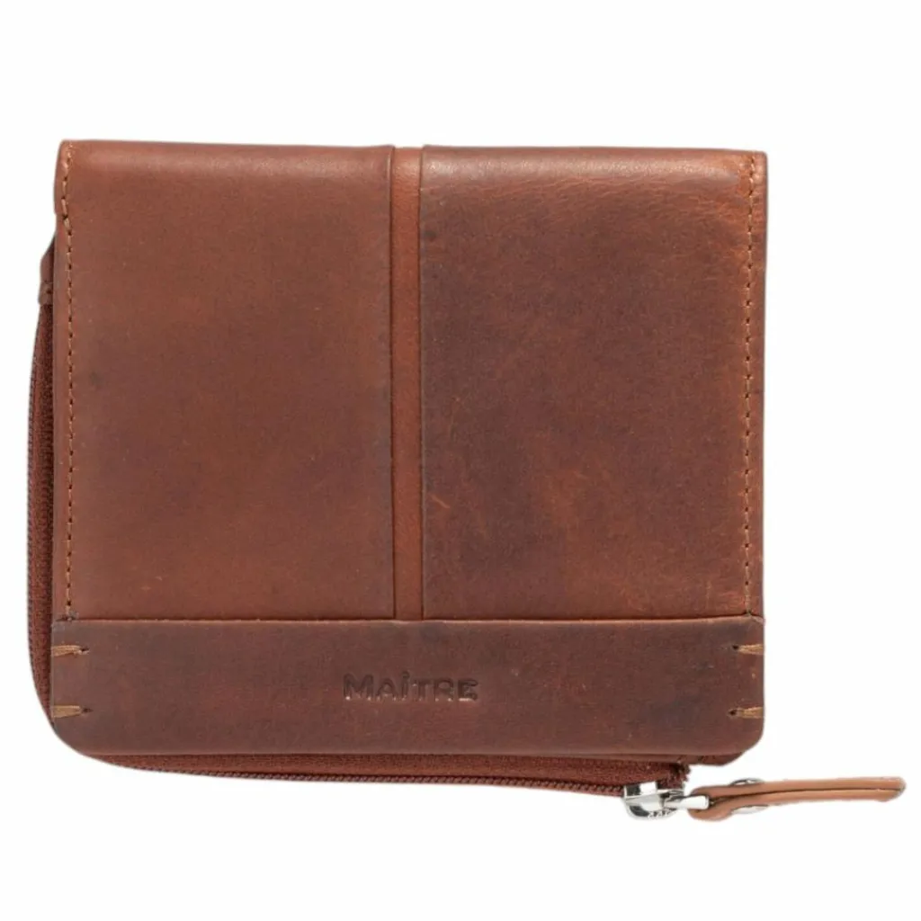 Maître Damengeldbörsen Querformat<Birkenfeld Alberta Geldbörse RFID Schutz Leder 11 cm cognac