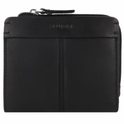 Best Maître Birkenfeld Alberta Geldbörse RFID Schutz Leder 11 cm black