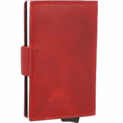 Maître Visitenkartenetuis<Birkenfeld c-two Kitkartenetui RFID Leder 10 cm red