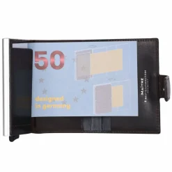 New Maître Birkheim C-Two Kreditkartenetui RFID Schutz Leder 6.5 cm darkbrown