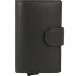 Discount Maître Bundenbach c-three Kreditkartenetui RFID Leder 6,5 cm darkbrown