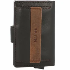 Discount Maître Bundenbach c-three Kreditkartenetui RFID Leder 6,5 cm darkbrown