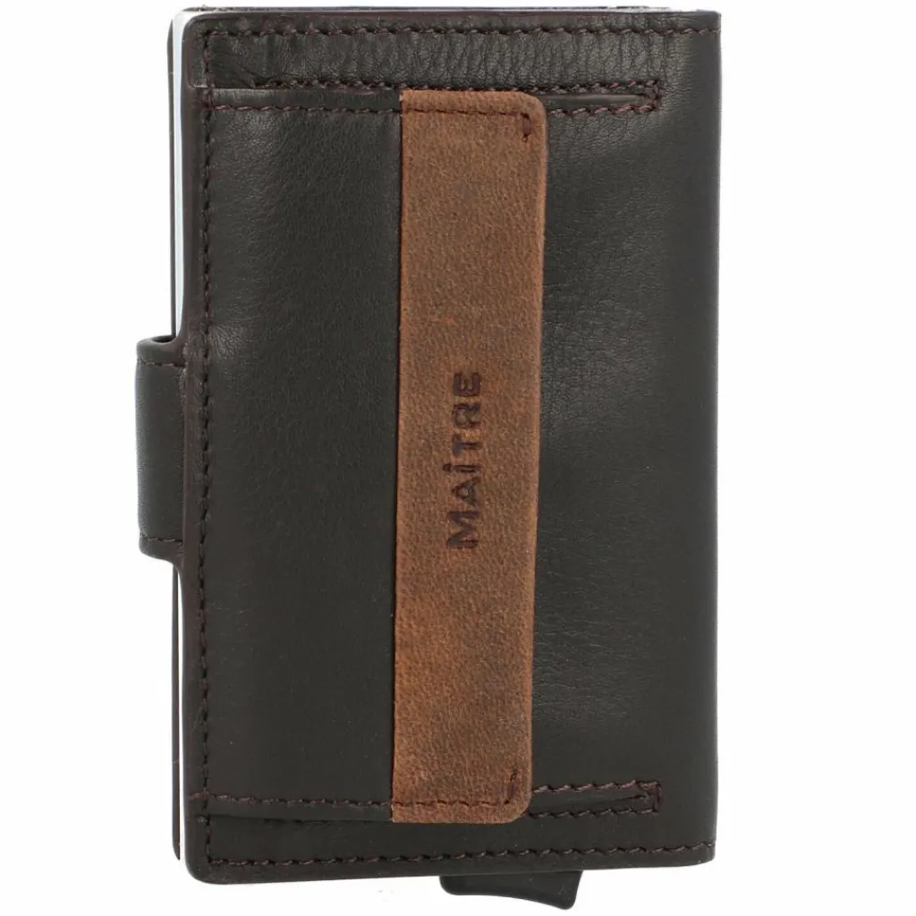 Discount Maître Bundenbach c-three Kreditkartenetui RFID Leder 6,5 cm darkbrown