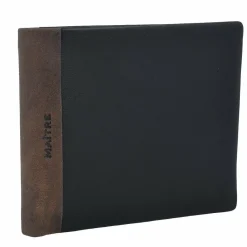 Maître Herrengeldbörsen Querformat<Bundenbach Gandolf Geldbörse Leder 12 cm dark brown