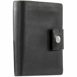 Maître Damengeldbörsen Hochformat<Henau Dawina Geldbörse RFID Schutz Leder 9.5 cm black