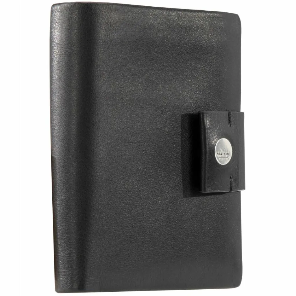 Maître Damengeldbörsen Hochformat<Henau Dawina Geldbörse RFID Schutz Leder 9.5 cm black
