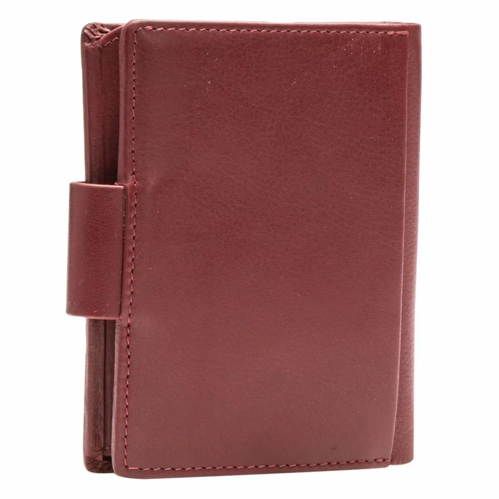 Maître Damengeldbörsen Hochformat<Henau Dawina Geldbörse RFID Schutz Leder 9.5 cm red