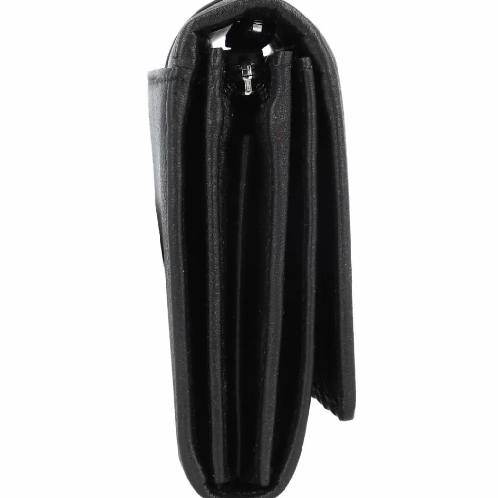 Maître Damengeldbörsen Querformat<Kirschroth Diedburg Geldbörse RFID Schutz Leder 18.5 cm black