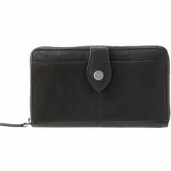 Maître Damengeldbörsen Querformat<Lemberg Dietrun Geldbörse RFID Schutz Leder 17 cm darkgrey