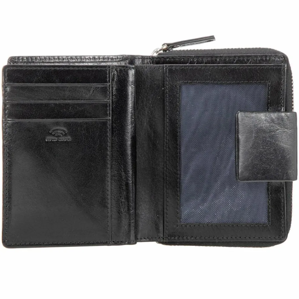 Damen Maître Schwollen Diethilde Geldbörse RFID Schutz Leder 12.5 cm