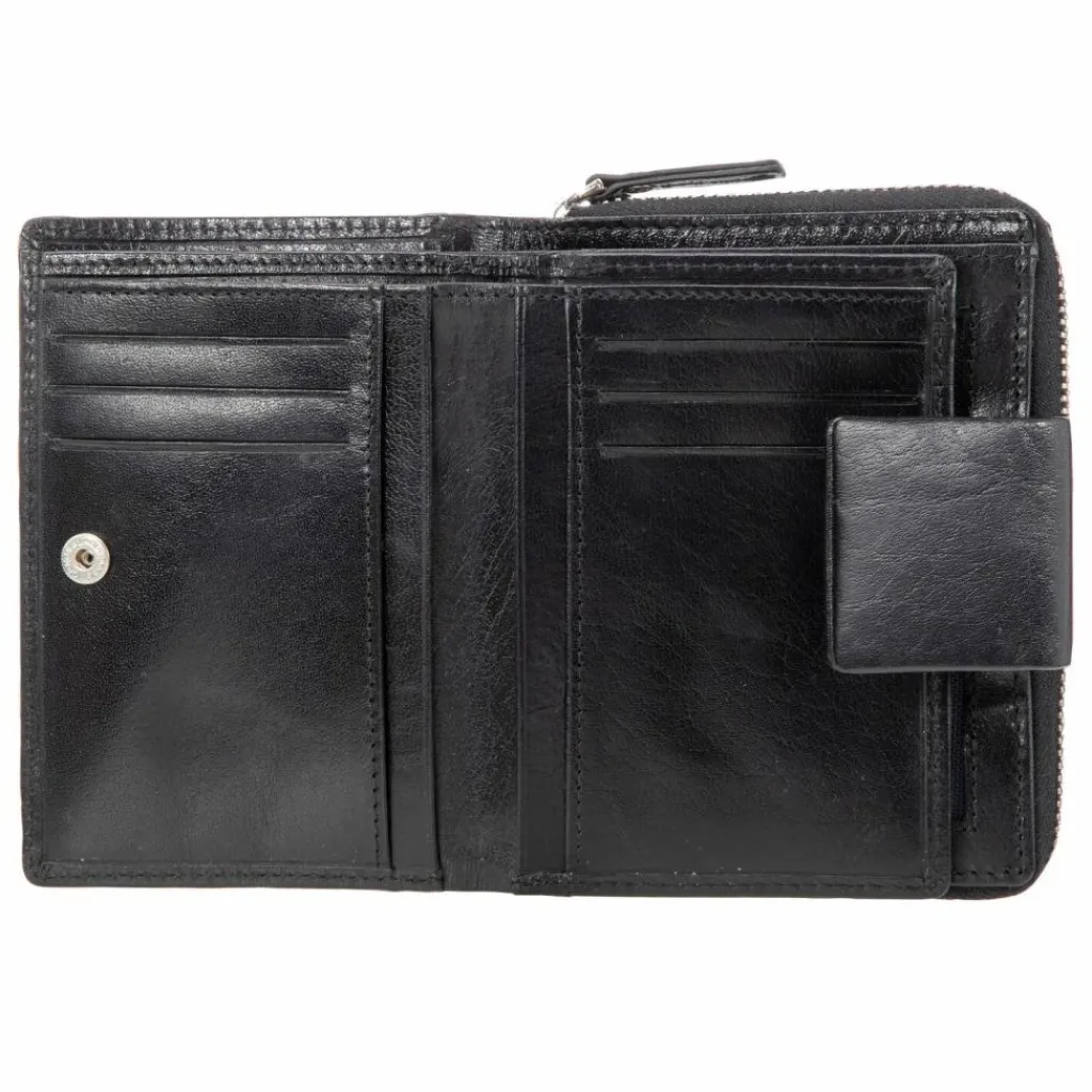 Damen Maître Schwollen Diethilde Geldbörse RFID Schutz Leder 12.5 cm