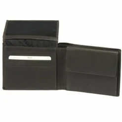 Outlet Maître Special Make Up Geldbörse Leder 12 cm schwarz