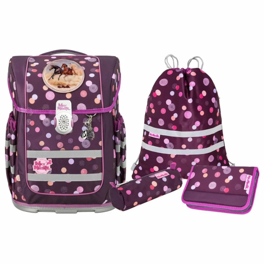McNeill Schulranzen & Sets<Ergo Compacto Schulranzen-Set 5-teilig Ruby