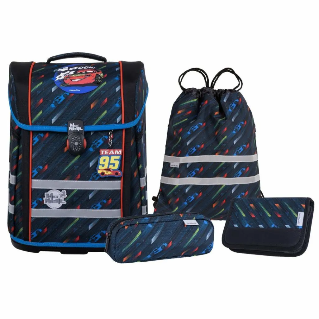 McNeill Schulranzen & Sets<Perfecto Schulranzen-Set 5-teilig Cars